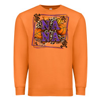 Carrot basketball nana with leopard Premium Sweatshirt - Zillion Design Studio