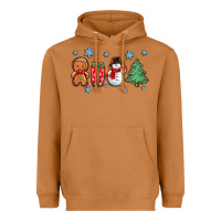 Meerkat christmas gingerbread cookies Heavyweight Hoodie - Zillion Design Studio