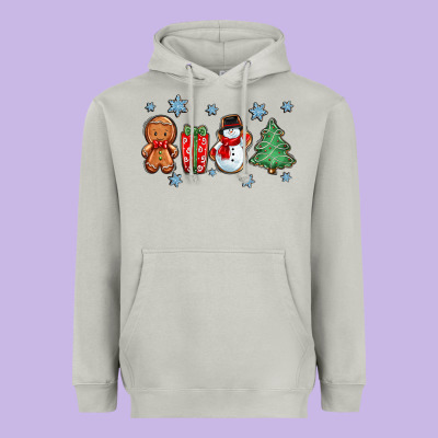 Heavyweight Hoodie christmas gingerbread cookies
