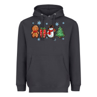 Smoke christmas gingerbread cookies Heavyweight Hoodie - Zillion Design Studio