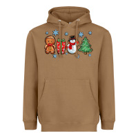 Toasted Coconut christmas gingerbread cookies Heavyweight Hoodie - Zillion Design Studio