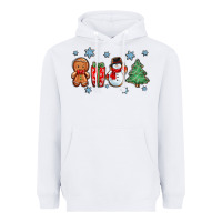 White christmas gingerbread cookies Heavyweight Hoodie - Zillion Design Studio