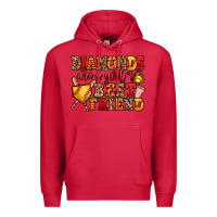 Cardinal diamonds are a girl's best friend softball Premium Hoodie - Jasminsmagicworld
