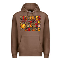 Chestnut diamonds are a girl's best friend softball Premium Hoodie - Jasminsmagicworld