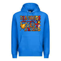 True Royal diamonds are a girl's best friend softball Premium Hoodie - Jasminsmagicworld