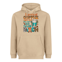 Mushroom i pretend coffee helps but im stil a bitch Heavyweight Hoodie - texasbilliewilder