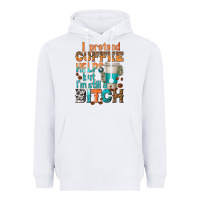 White i pretend coffee helps but im stil a bitch Heavyweight Hoodie - texasbilliewilder