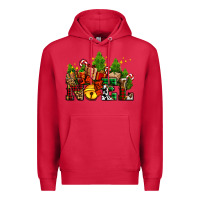 Cardinal western noel Christmas gifts Premium Hoodie - AdoDesignShop