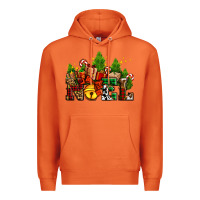 Carrot western noel Christmas gifts Premium Hoodie - AdoDesignShop