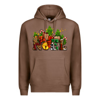 Chestnut western noel Christmas gifts Premium Hoodie - AdoDesignShop