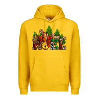 Lemon western noel Christmas gifts Premium Hoodie - AdoDesignShop