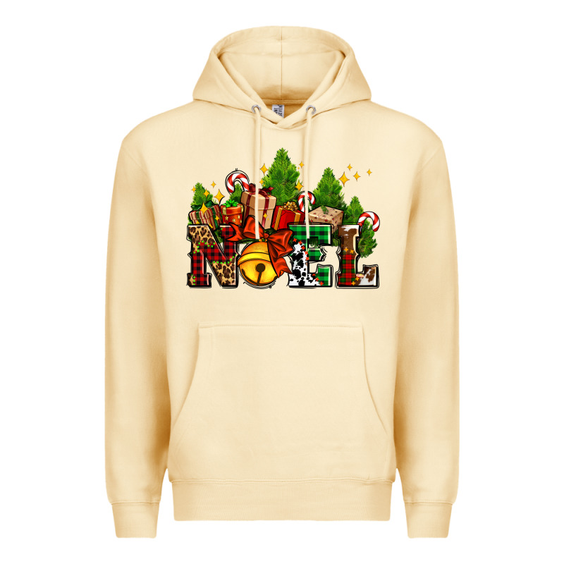 Western Noel Christmas Gifts Premium Hoodie by AdoDesignShop | Teevron