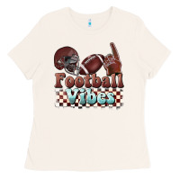 Bone football vibes Ladies Tee - BarkalooDesign