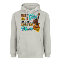 Moon Dust just a girl who loves country music Heavyweight Hoodie - texasbilliewilder