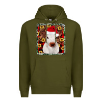 Army Green heifer christmas Premium Hoodie - JahusDesignShop
