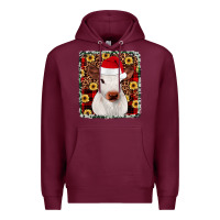 Burgundy heifer christmas Premium Hoodie - JahusDesignShop