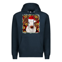 Navy heifer christmas Premium Hoodie - JahusDesignShop