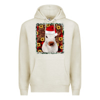 Oatmeal Heather heifer christmas Premium Hoodie - JahusDesignShop