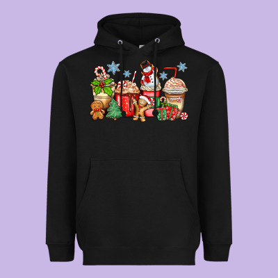Heavyweight Hoodie christmas coffee cups