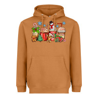 Meerkat christmas coffee cups Heavyweight Hoodie - Zillion Design Studio