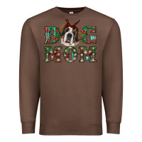 Chestnut christmas st. bernard dog mom Premium Sweatshirt - RanaPortraitStore