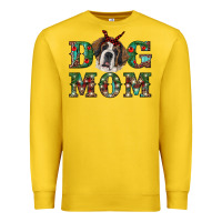 Lemon christmas st. bernard dog mom Premium Sweatshirt - RanaPortraitStore