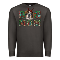Smoke christmas st. bernard dog mom Premium Sweatshirt - RanaPortraitStore