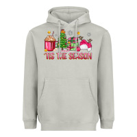 Moon Dust 'tis the season pink christmas Heavyweight Hoodie - Zillion Design Studio