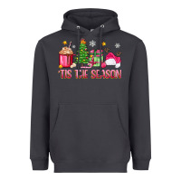 Smoke 'tis the season pink christmas Heavyweight Hoodie - Zillion Design Studio