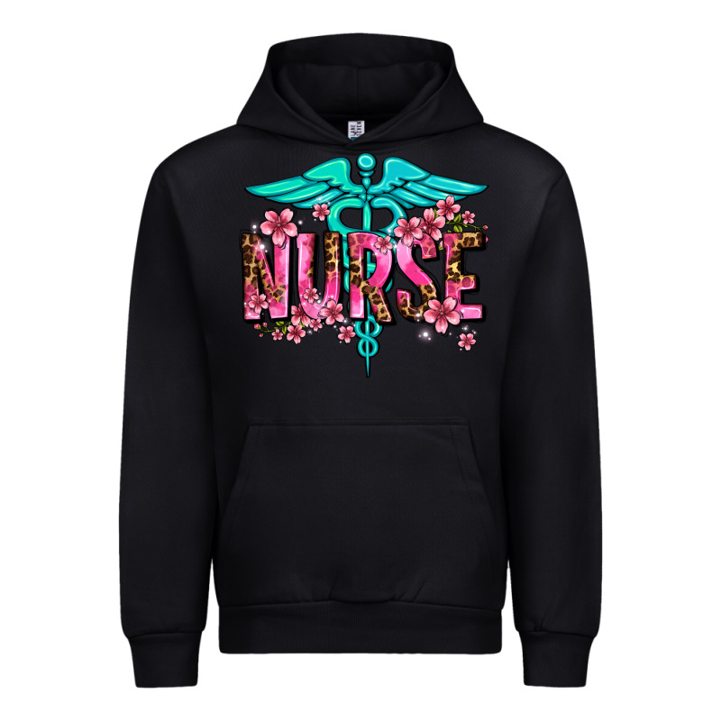 Floral Nurse Urban Hoodie by AdoDesignShop | Teevron