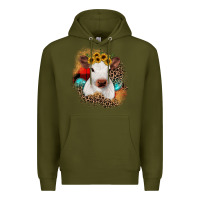 Army Green christmas heifer Premium Hoodie - JahusDesignShop