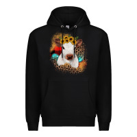 Black christmas heifer Premium Hoodie - JahusDesignShop