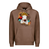 Chestnut christmas heifer Premium Hoodie - JahusDesignShop