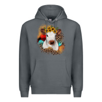Rock christmas heifer Premium Hoodie - JahusDesignShop