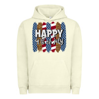 Pigment Pistachio happy 4th of july brushstrokes Urban Hoodie - BundleAndBundleShop