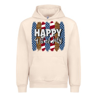 Sandshell happy 4th of july brushstrokes Urban Hoodie - BundleAndBundleShop