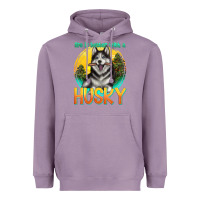 Lavender life is better with a husky Heavyweight Hoodie - texasbilliewilder