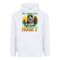 White life is better with a husky Heavyweight Hoodie - texasbilliewilder