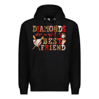Black diamonds are a girl's best friend baseball Premium Hoodie - Jasminsmagicworld