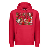 Cardinal diamonds are a girl's best friend baseball Premium Hoodie - Jasminsmagicworld
