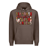 Coffee diamonds are a girl's best friend baseball Premium Hoodie - Jasminsmagicworld