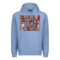 Colony Blue diamonds are a girl's best friend baseball Premium Hoodie - Jasminsmagicworld
