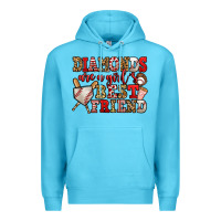 Ocean Blue diamonds are a girl's best friend baseball Premium Hoodie - Jasminsmagicworld