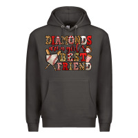 Smoke diamonds are a girl's best friend baseball Premium Hoodie - Jasminsmagicworld