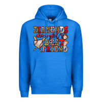 True Royal diamonds are a girl's best friend baseball Premium Hoodie - Jasminsmagicworld