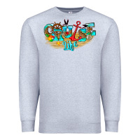 Heather Grey cruise life Premium Sweatshirt - texasbilliewilder