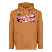 Meerkat pink christmas coffee cups Heavyweight Hoodie - Zillion Design Studio