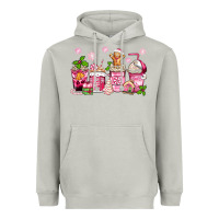 Moon Dust pink christmas coffee cups Heavyweight Hoodie - Zillion Design Studio