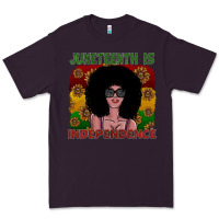 Plum juneteenth is independence Premium Tee - SublimationCraftShop