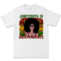 White juneteenth is independence Premium Tee - SublimationCraftShop